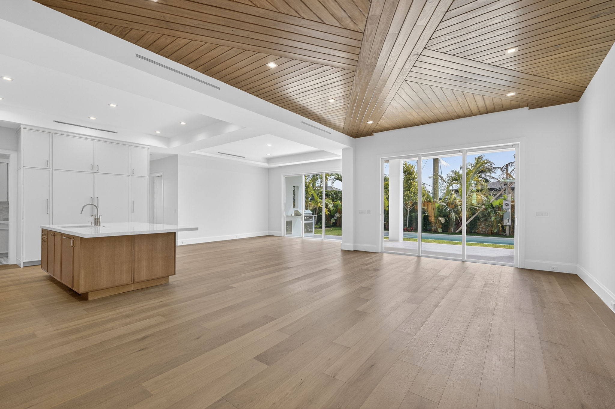 tongue and groove kitchen ceiling installation